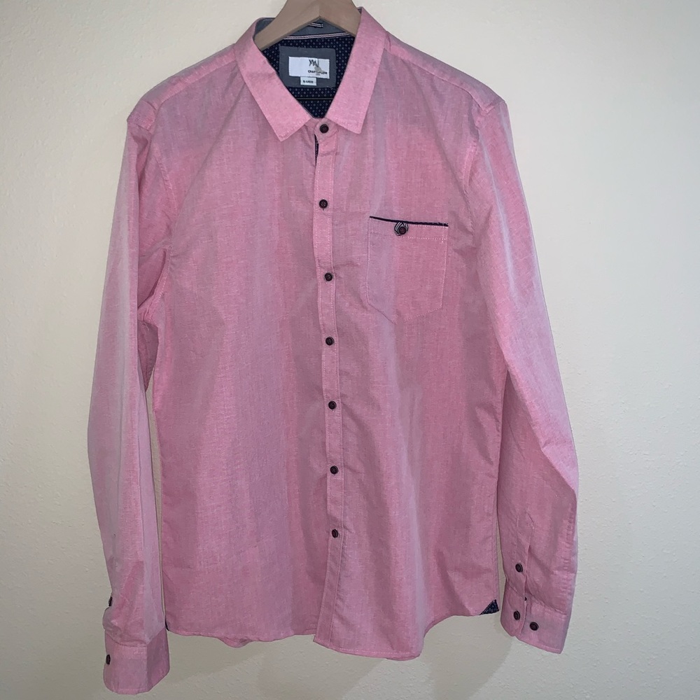 Craft & Flow button down mens shirt